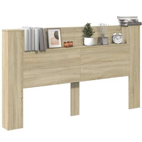 Ormarić za uzglavlje LED boja hrasta sonome 180x16,5x103,5 cm - sonoma hrast 180 x 16.5 x 103.5 cm 1 Cijena
