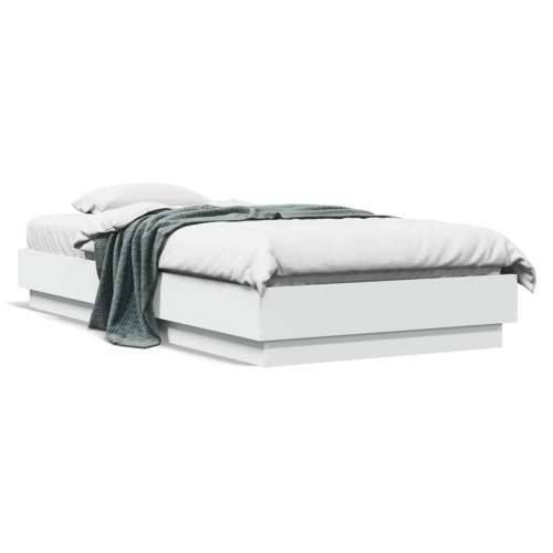 Okvir za krevet bijeli 90x190 cm konstruirano drvo - Bijela 75 x 190 cm Cijena