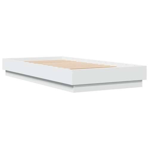 Okvir za krevet bijeli 90x190 cm konstruirano drvo - Bijela 75 x 190 cm Cijena