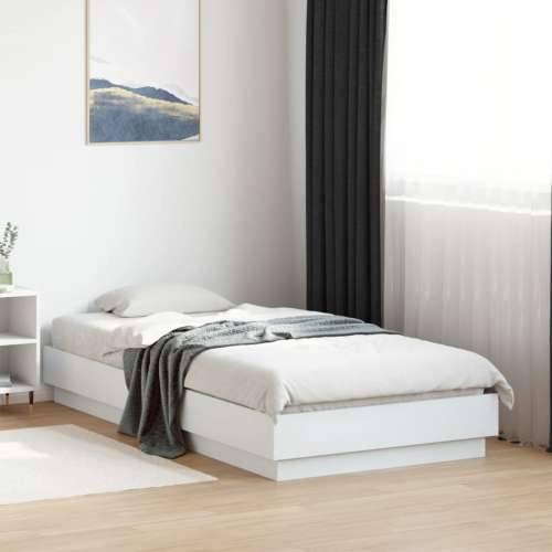 Okvir za krevet bijeli 90x190 cm konstruirano drvo - Bijela 75 x 190 cm Cijena