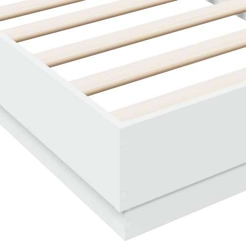Okvir za krevet bijeli 90x190 cm konstruirano drvo - Bijela 75 x 190 cm Cijena