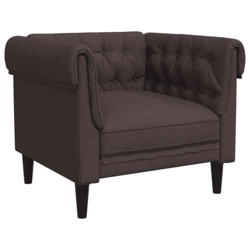 3-dijelni set sofa tamnosmeđi od tkanine - Tamno smeđa 1-sjedalo + dvosjed + trosjed Cijena