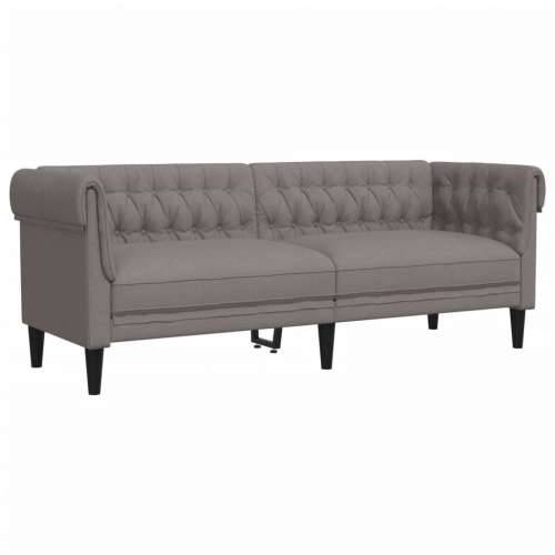 3-dijelni set sofa smeđesivi od tkanine - Sivo-smeđa 1-sjedalo + dvosjed + trosjed Cijena