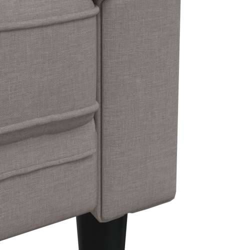 3-dijelni set sofa smeđesivi od tkanine - Sivo-smeđa 1-sjedalo + dvosjed + trosjed Cijena