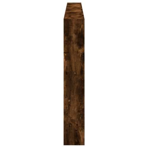 Ormarić za uzglavlje LED boja dimljenog hrasta 220x17x102 cm - Dimljeni hrast 220 x 17 x 102 cm 1 Cijena