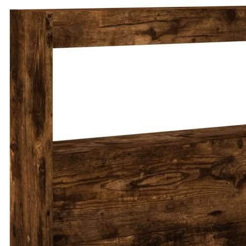 Ormarić za uzglavlje LED boja dimljenog hrasta 220x17x102 cm - Dimljeni hrast 220 x 17 x 102 cm 1 Cijena