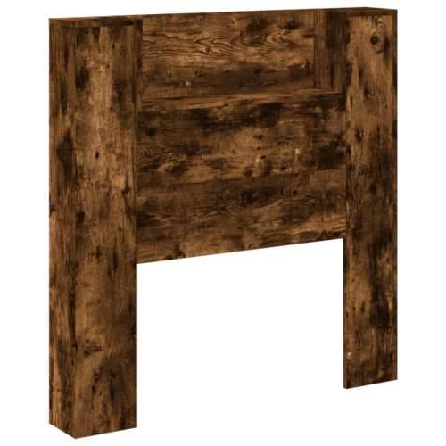 Ormarić za uzglavlje LED boja dimljenog hrasta 100x16,5x103,5cm - Dimljeni hrast 100 x 16.5 x 103.5 cm 1 Cijena
