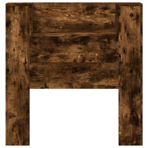 Ormarić za uzglavlje LED boja dimljenog hrasta 100x16,5x103,5cm - Dimljeni hrast 100 x 16.5 x 103.5 cm 1 Cijena