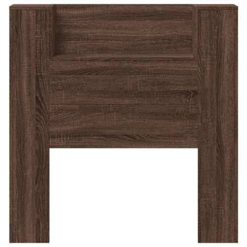 Ormarić za uzglavlje LED boja smeđeg hrasta 100x16,5x103,5cm - Smeđi hrast 100 x 16.5 x 103.5 cm 1 Cijena