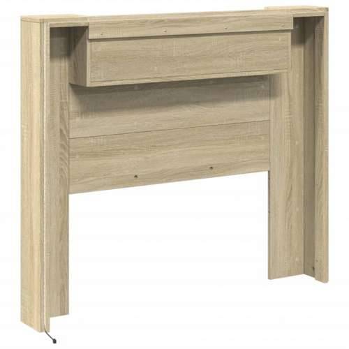 Ormarić za uzglavlje LED boja hrasta sonome 120x16,5x103,5 cm sonoma hrast 120 x 16.5 x 103.5 cm 1 Cijena