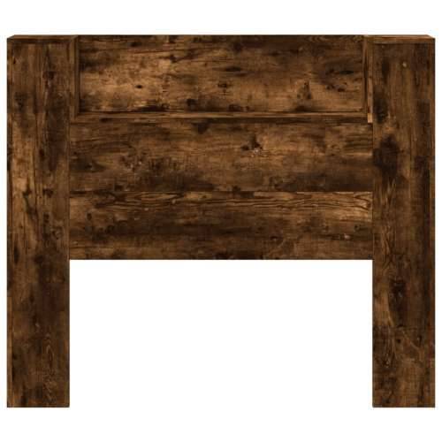 Ormarić za uzglavlje LED boja dimljenog hrasta 120x16,5x103,5cm - Dimljeni hrast 120 x 16.5 x 103.5 cm 1 Cijena
