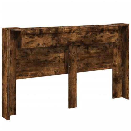 Ormarić za uzglavlje LED boja dimljenog hrasta 180x16,5x103,5cm - Dimljeni hrast 180 x 16.5 x 103.5 cm 1 Cijena