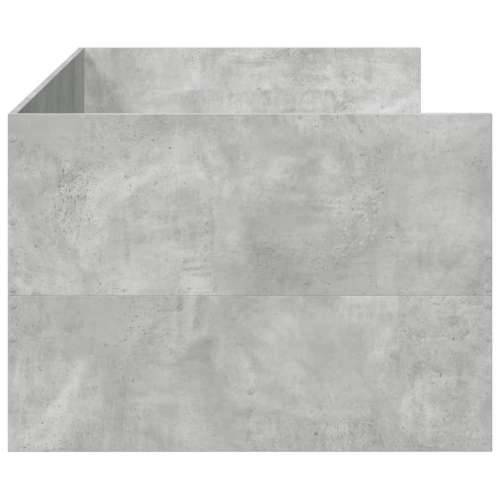 Dnevni krevet s ladicama bez madraca siva boja betona 90x200 cm - Beton siva 90 x 200 cm Cijena