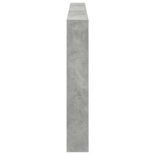 Ormarić za uzglavlje LED svjetlima boja betona 220x17x102 cm - Beton siva 220 x 17 x 102 cm 1 Cijena