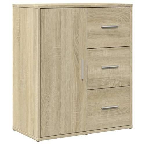 Komoda sonoma hrast 60 x 31 x 70 cm od konstruiranog drva - sonoma hrast 1 Cijena