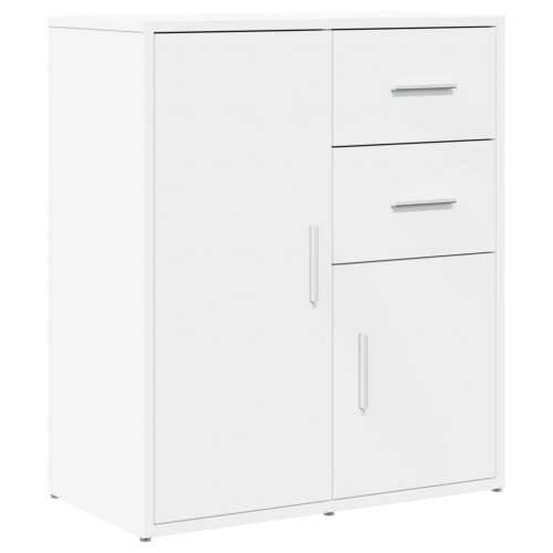 Komoda bijela 60 x 31 x 70 cm od konstruiranog drva - Bijela 1 Cijena