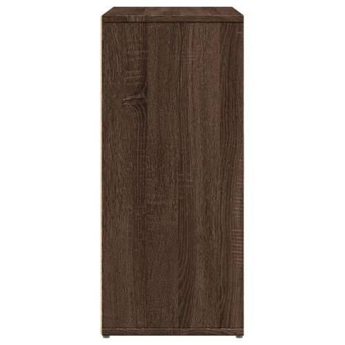 Komoda smeđi hrast 60 x 31 x 70 cm od konstruiranog drva - Smeđi hrast 1 Cijena