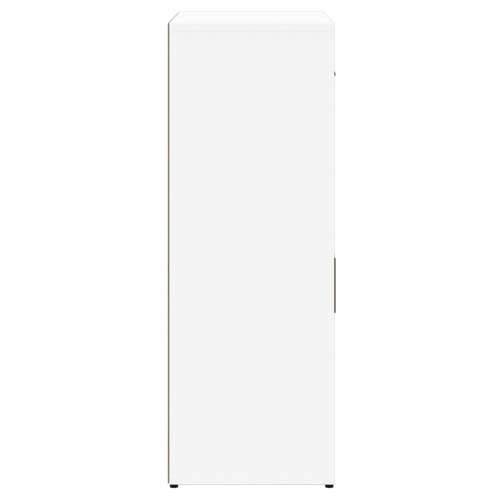 Komoda bijela 60x30x84 cm od konstruiranog drva - Smeđi hrast 1 Cijena