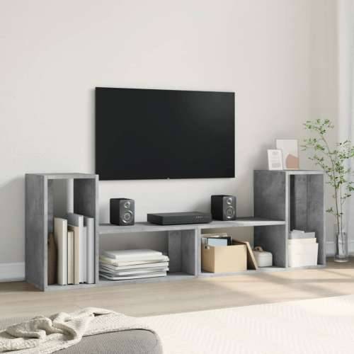 TV ormarići 2 kom Siva betona 75x30x50 cm konstruirano drvo - Beton siva 1 75 cm Cijena