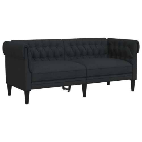 3-dijelni set sofa crni od tkanine - Crna 1-sjedalo + dvosjed + trosjed Cijena
