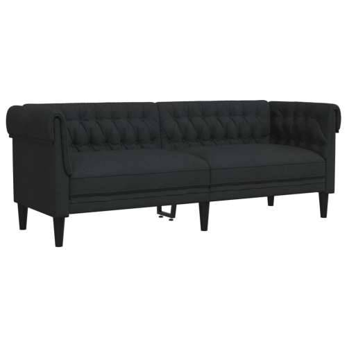 3-dijelni set sofa crni od tkanine - Crna 1-sjedalo + dvosjed + trosjed Cijena