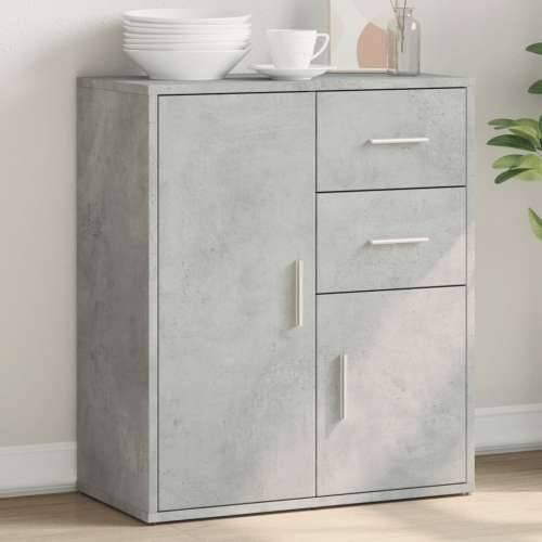 Komoda beton siva 60 x 31 x 70 cm od konstruiranog drva - Beton siva 1 Cijena