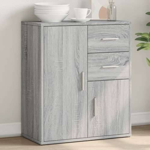 Komoda siva boja hrasta 60x31x70cm od konstruiranog drva - Sivi hrast sonoma 1 Cijena