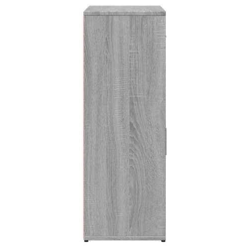 Komoda boja hrasta sonome 60x30x84 cm od konstruiranog drva - Crna 1 Cijena