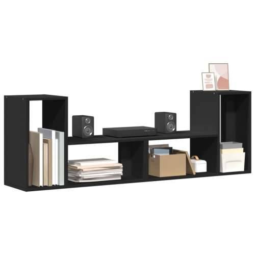 TV ormarići 2 kom crni 75x30x50 cm od konstruiranog drva - Crna 1 75 cm Cijena