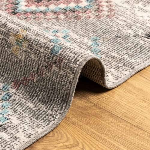 Tepih ARBIZU unutarnji i vanjski vintage dizajn 80 x 150 cm - Svjetlosiva 80 x 150 cm Cijena