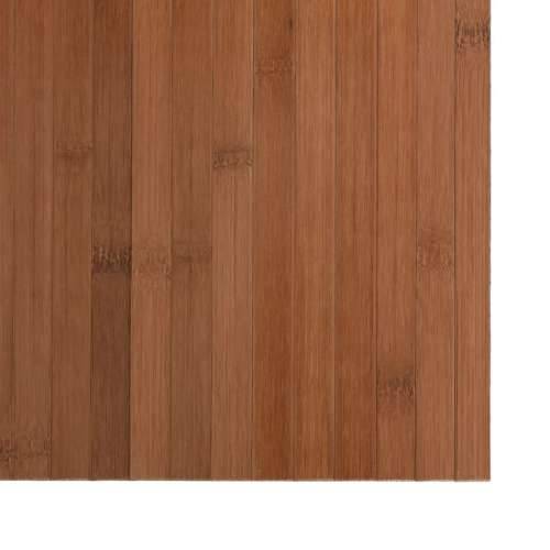 Tepih pravokutni smeđi 60 x 300 cm od bambusa - Smeđa 60 x 300 cm Cijena