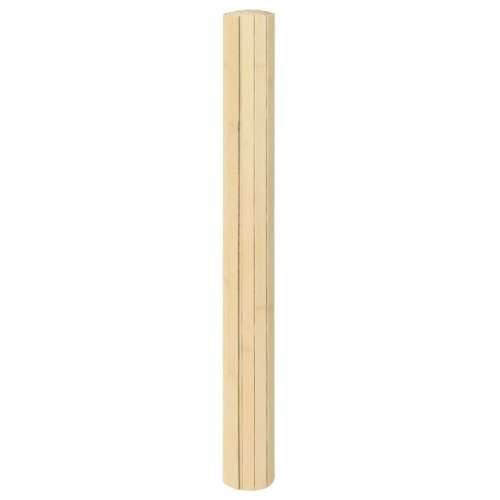 Tepih pravokutni svijetli prirodni 70 x 100 cm od bambusa - svijetla prirodna 70 x 100 cm Cijena