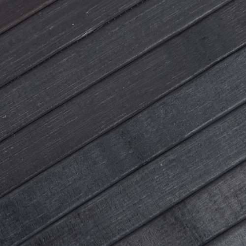 Tepih pravokutni sivi 70 x 200 cm od bambusa - Siva 70 x 200 cm Cijena