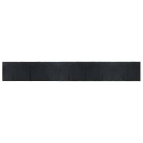 Tepih pravokutni crni 70 x 500 cm od bambusa - Crna 70 x 500 cm Cijena