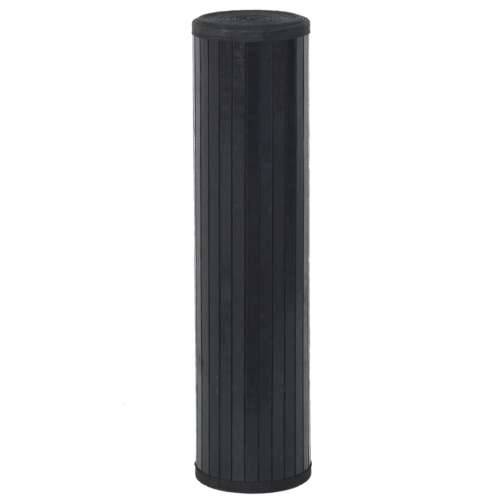 Tepih pravokutni crni 60 x 1000 cm od bambusa - Crna 60 x 1000 cm Cijena