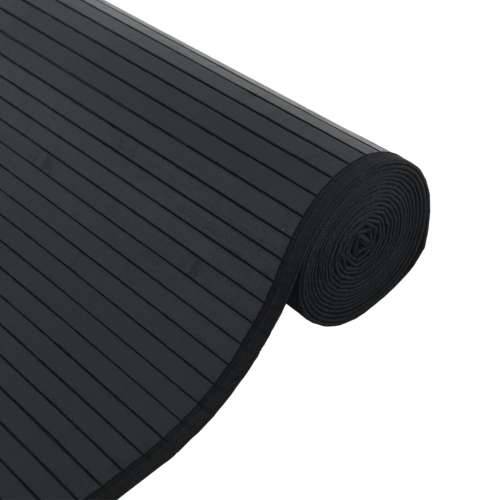 Tepih pravokutni crni 60 x 1000 cm od bambusa - Crna 60 x 1000 cm Cijena