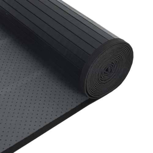 Tepih pravokutni crni 60 x 1000 cm od bambusa - Crna 60 x 1000 cm Cijena