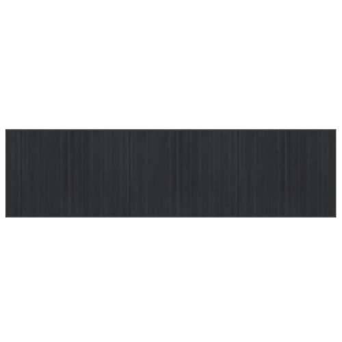 Tepih pravokutni sivi 80 x 300 cm od bambusa - Siva 80 x 300 cm Cijena