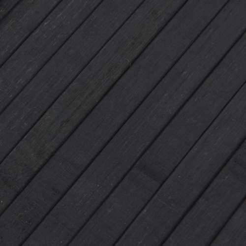 Tepih pravokutni sivi 80 x 300 cm od bambusa - Siva 80 x 300 cm Cijena