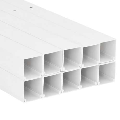 Kanalice za kabele 40 x 40 mm 10 m PVC - 40 x 40 mm 10 m 10 Prilvršćivanje vijcima 1 Cijena