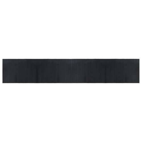Tepih pravokutni crni 70 x 400 cm od bambusa - Crna 70 x 400 cm Cijena