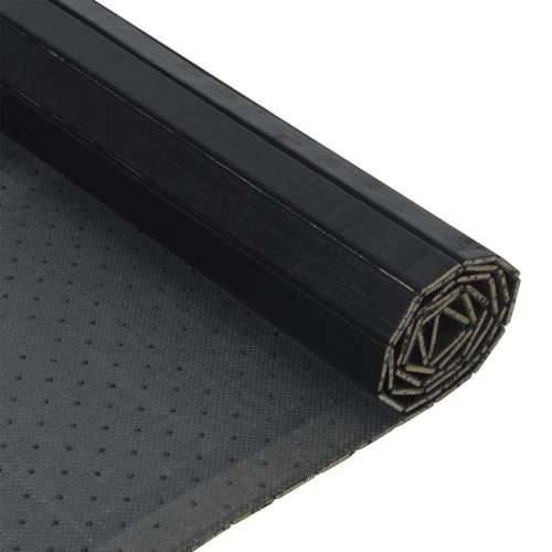 Tepih pravokutni crni 70 x 400 cm od bambusa - Crna 70 x 400 cm Cijena