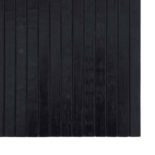 Tepih pravokutni crni 70 x 400 cm od bambusa - Crna 70 x 400 cm Cijena