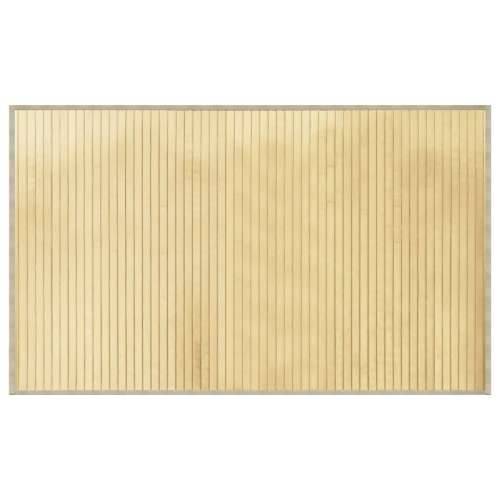 Tepih pravokutni svijetli prirodni 60 x 100 cm od bambusa - svijetla prirodna 60 x 100 cm Cijena