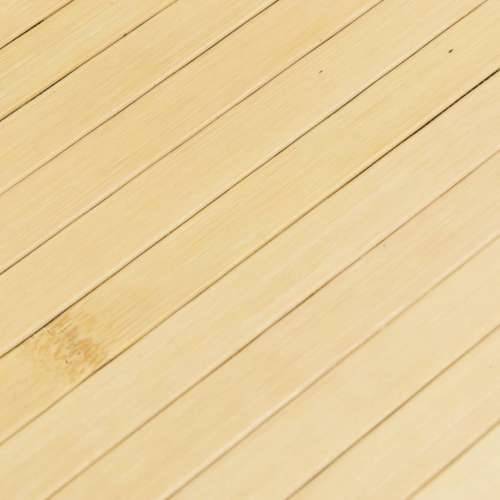 Tepih pravokutni svijetli prirodni 70 x 200 cm od bambusa - svijetla prirodna 70 x 200 cm Cijena