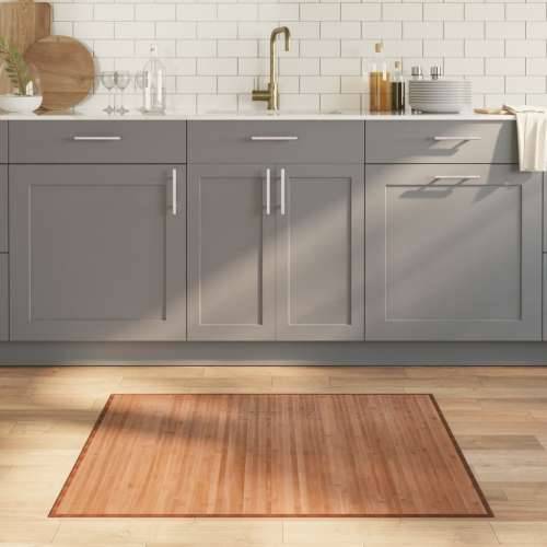 Tepih pravokutni prirodni 80 x 100 cm od bambusa - Prirodna 80 x 100 cm Cijena