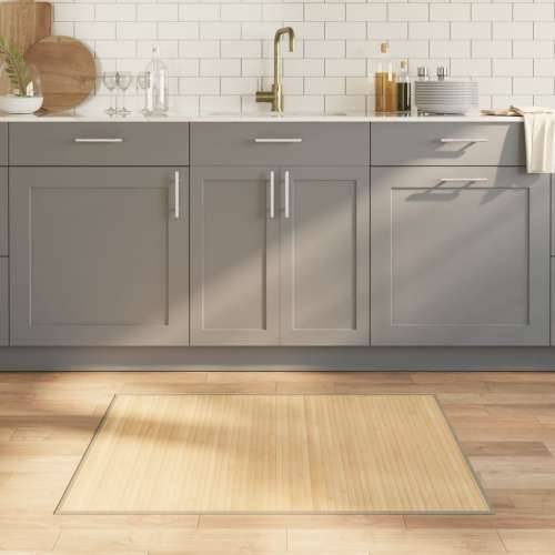 Tepih pravokutni svijetli prirodni 80 x 100 cm od bambusa - svijetla prirodna 80 x 100 cm Cijena