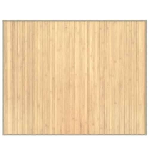 Tepih pravokutni svijetli prirodni 80 x 100 cm od bambusa - svijetla prirodna 80 x 100 cm Cijena