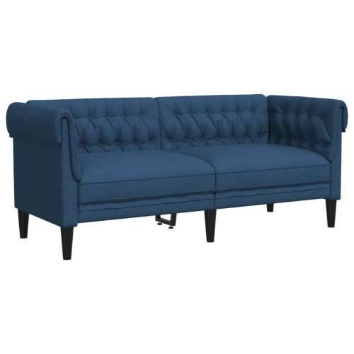 3-dijelni set sofa plavi od tkanine - Plava 1-sjedalo + dvosjed + trosjed Cijena
