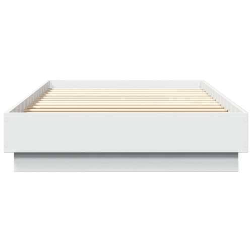 Okvir za krevet bijeli 120 x 200 cm konstruirano drvo - Bijela 100 x 200 cm Cijena
